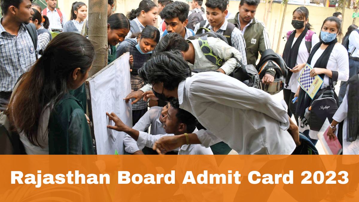 Rbse Admit Card 2023 Class 10 12 Admit Card Released At Rajeduboard