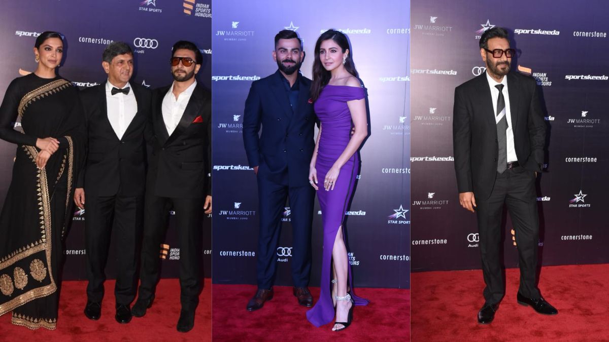 Deepika-Ranveer, Virat-Anushka, Ajay Devgn And More Celebs Make Striking  Appearances At Sports Awards