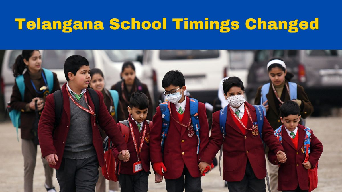 Telangana School Timings HalfDay Classes Announced In All Schools