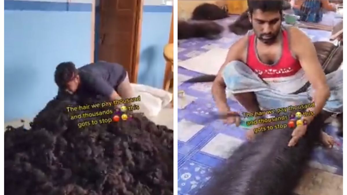 Viral Video Of Wigs Being Made From Scratch Gives Netizens The Creeps