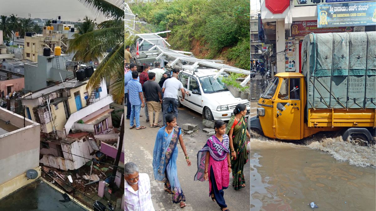 Bengaluru Rains Cause Havoc, Roads Inundated, Trees Uprooted In Many ...