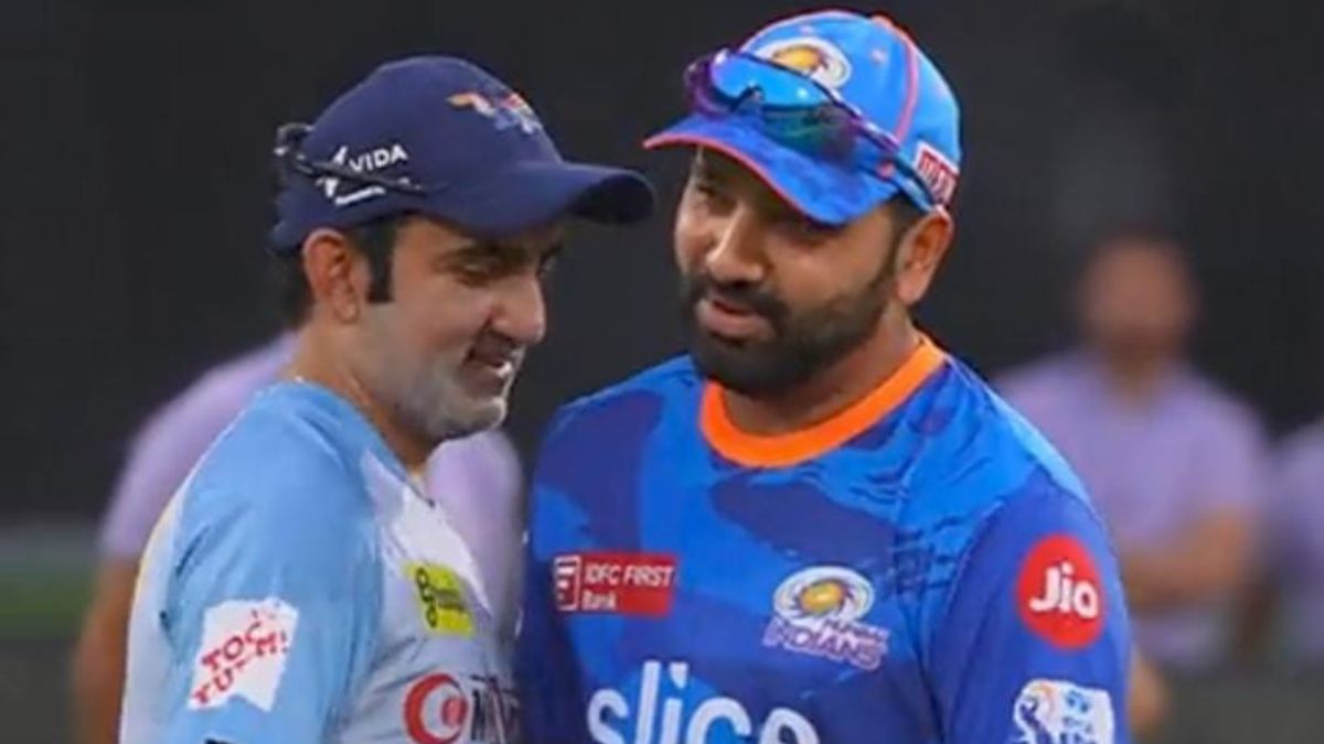 IPL 2023: Watch Rohit Sharma And Gautam Gambhir's Joyful Meet Ahead Of ...