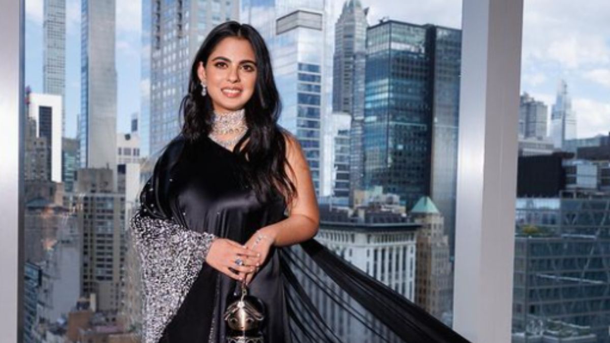 Met Gala 2023: Isha Ambani Is A Sight To Behold In Prabal Gurung's Satin  Saree Gown With Thousands Of Crystals And Pearls