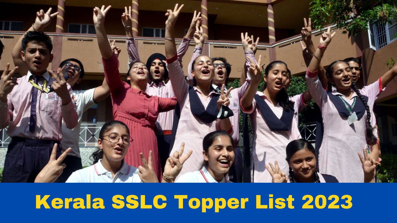 Kerala SSLC Topper List 2023 Check Here Pareeksha Bhawan Kerala Board