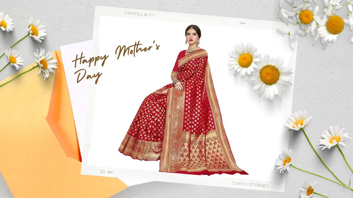 Saree With Accessories For Mother's Day | Gifts to Nepal | Giftmandu