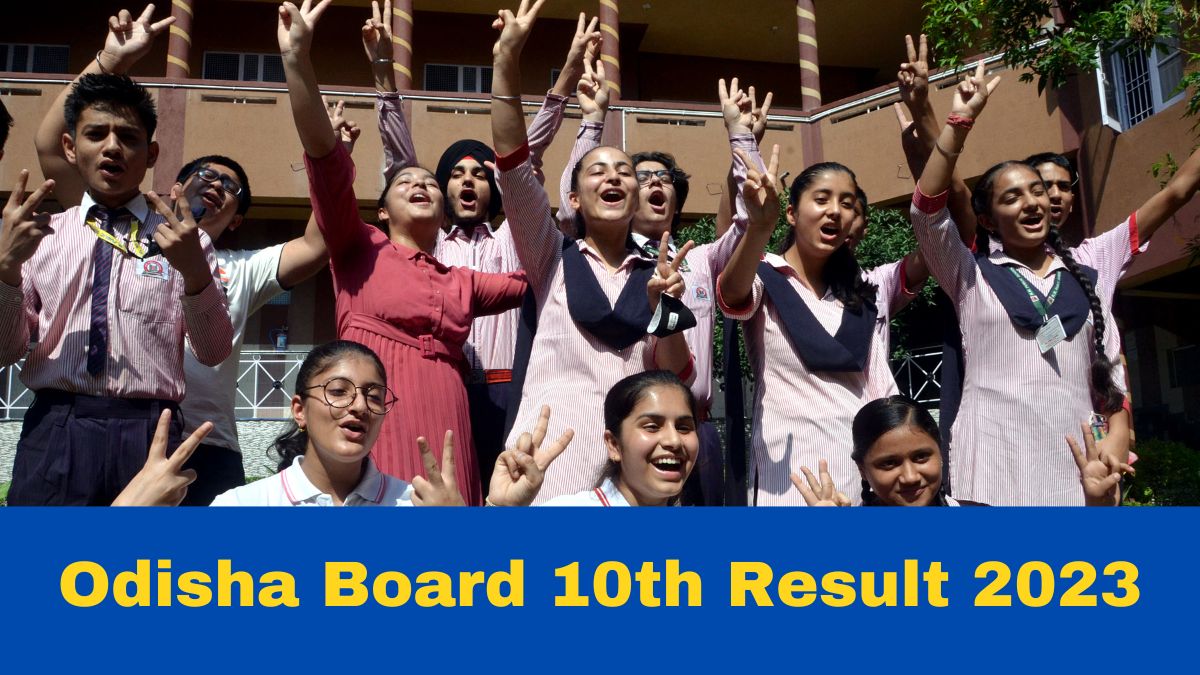 Odisha Board 10th Result 2023 Date And Time Odisha Board Matric Result