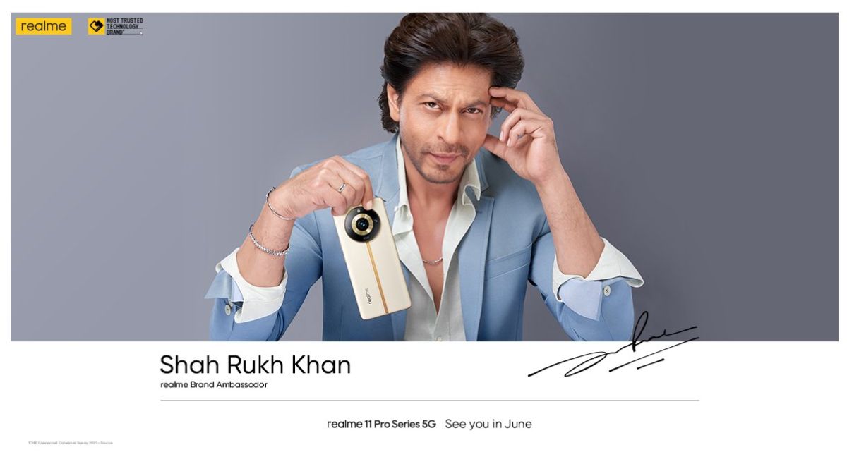 Realme India Signs Shah Rukh Khan As New Brand Ambassador Ahead Of ...