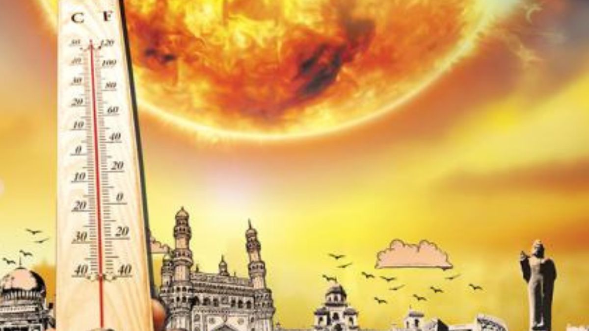 Hyderabad Reels Under Scorching Heat, Mercury Soars To 45 Degrees; No ...