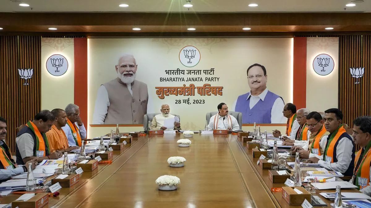 PM Modi Holds Meeting With CMs Of BJP-Ruled States In Delhi, Discusses ...