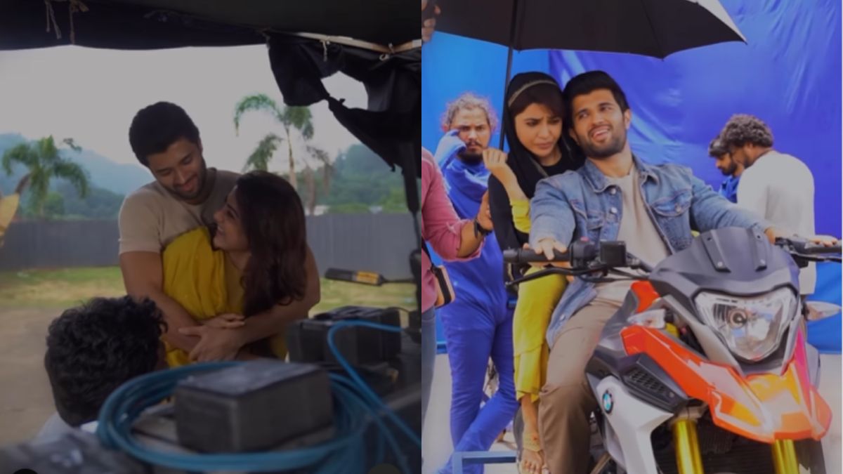 Vijay Deverakonda Hugs ‘Kushi’ Co-Star Samantha Ruth Prabhu In These ...