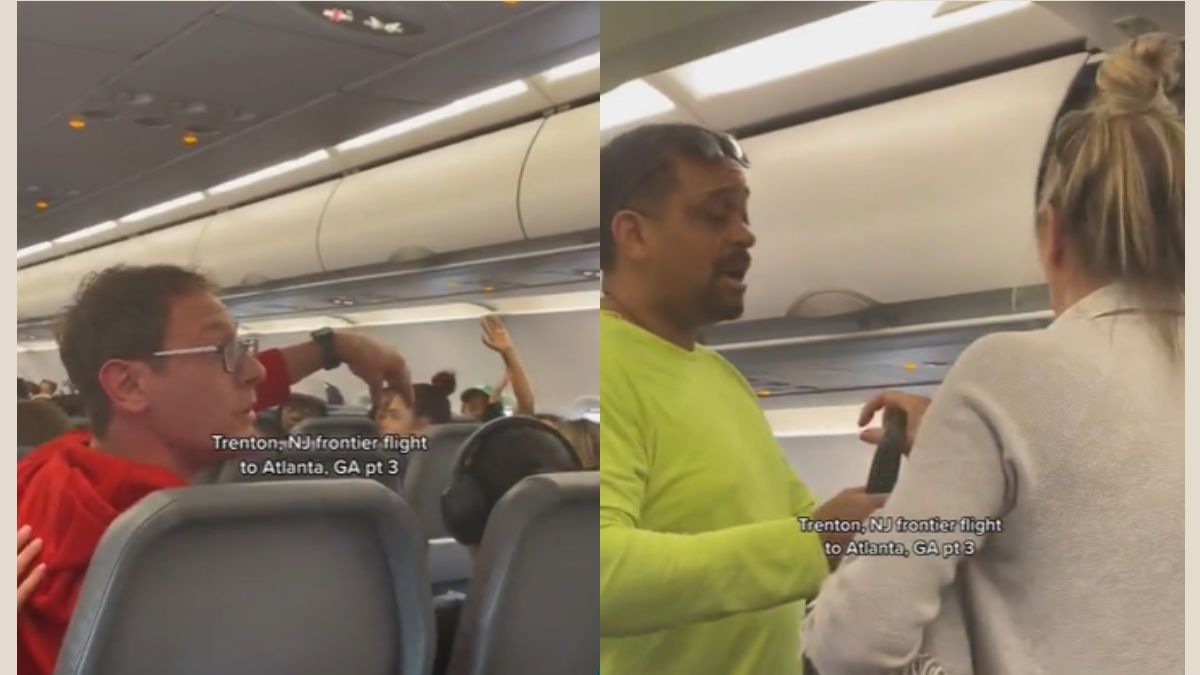 Watch Passengers Vote To Kick Out Unruly Woman From Flight; Here's