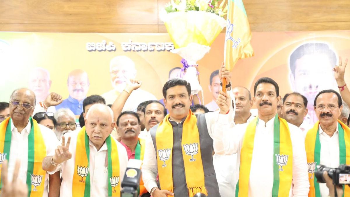 Ex-CM Yediyurappa’s Son Vijayendra Takes Charge As Karnataka BJP Chief ...