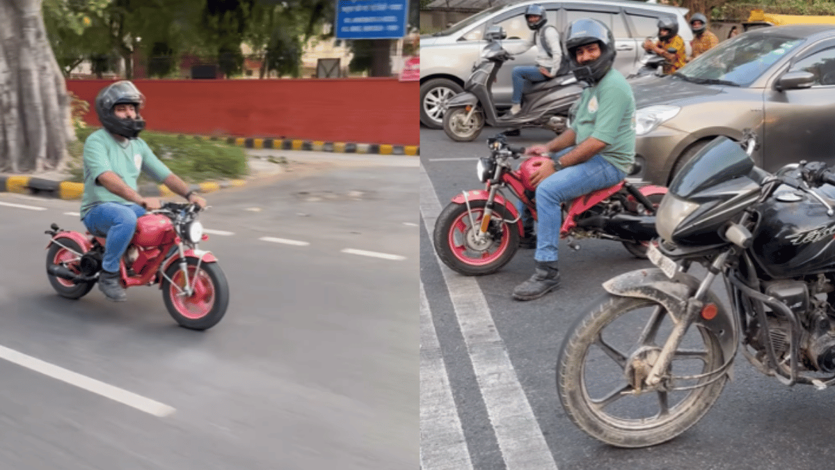 Mini Bullet Pinki Takes Over Streets And Internet Cannot Get Enough Of It