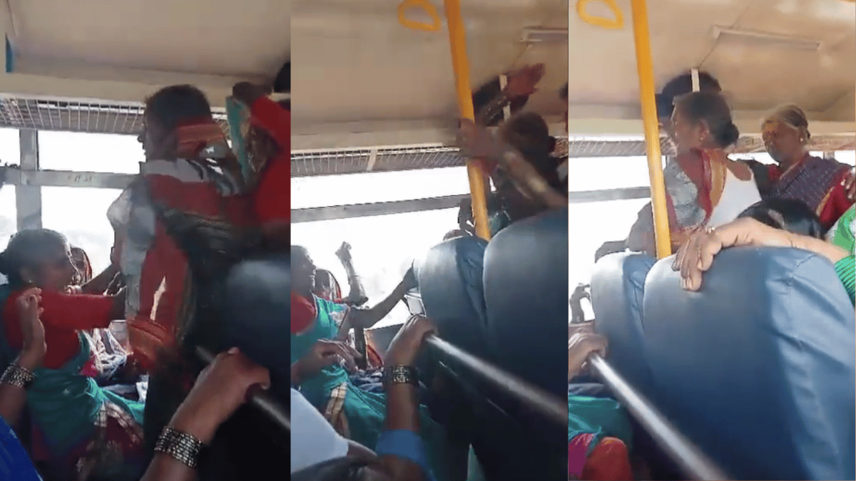 Women Create Chaos In Karnataka Govt Bus For Free Seat; Viral Video Gets  Compared To Delhi Metro Fights