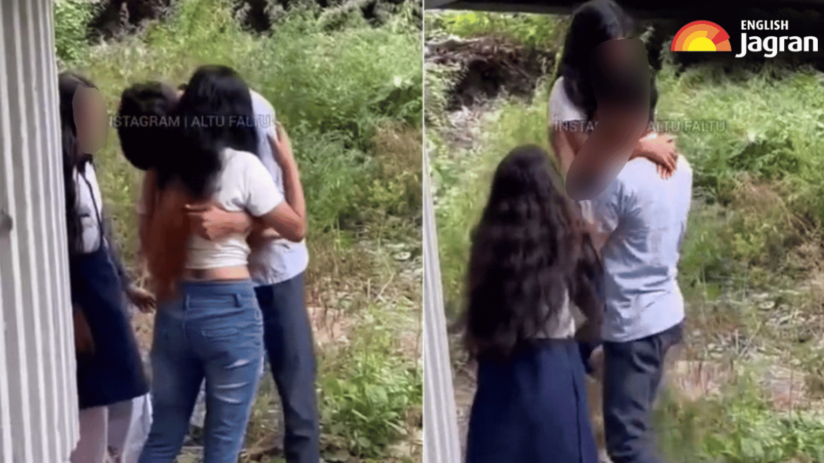 video-of-a-boy-kissing-two-girls-in-school-uniform-under-delhi-metro-bridge-goes-viral-watch