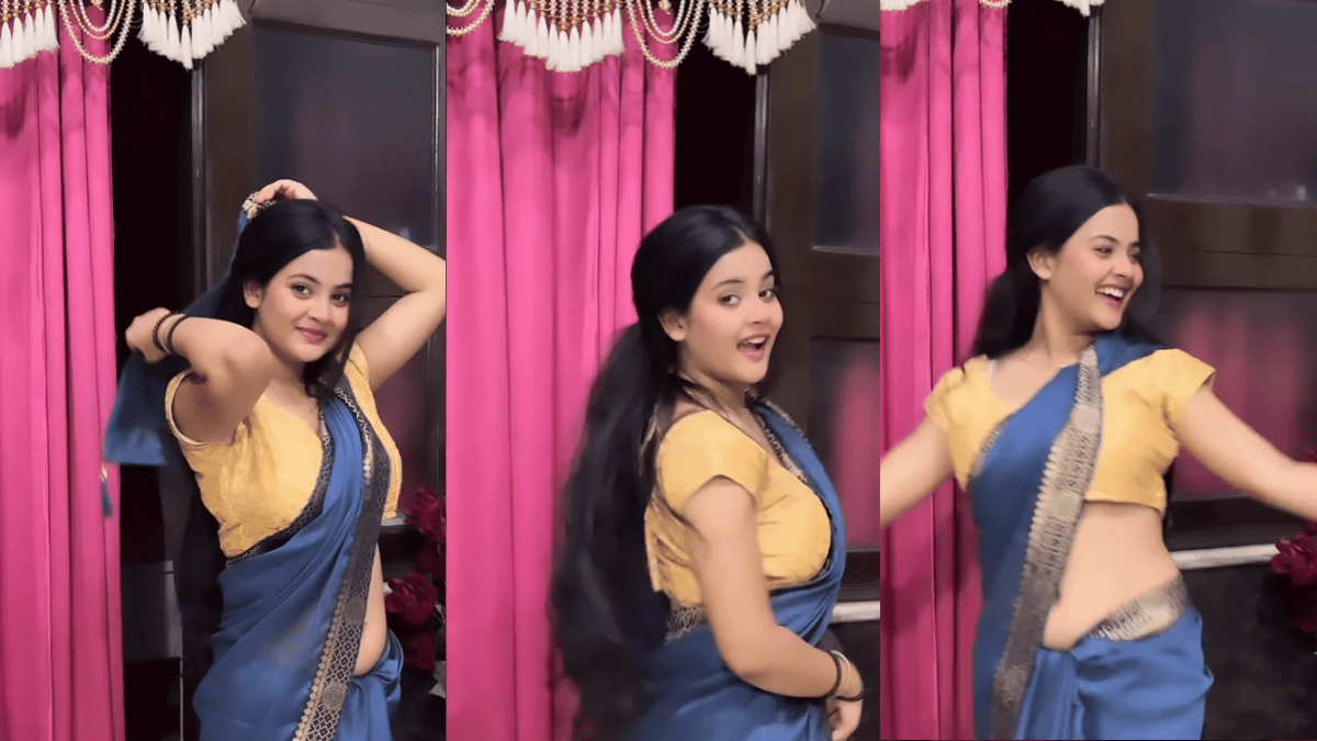 Gungun Gupta Viral Video: Punjabi Youtuber Dances To 'Channe Ke Khet Main'  Song Wearing Saree | Watch
