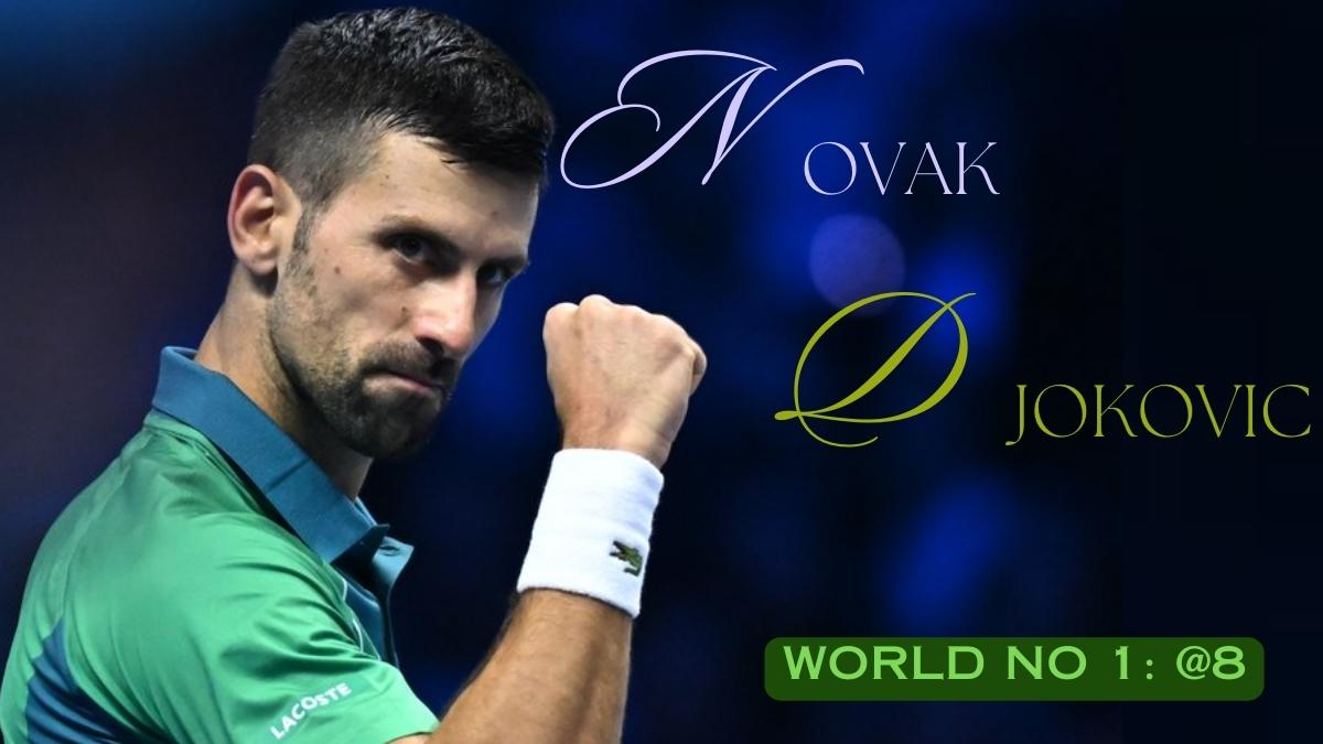 Djokovic secures year-end top ranking for a record-extending 8th