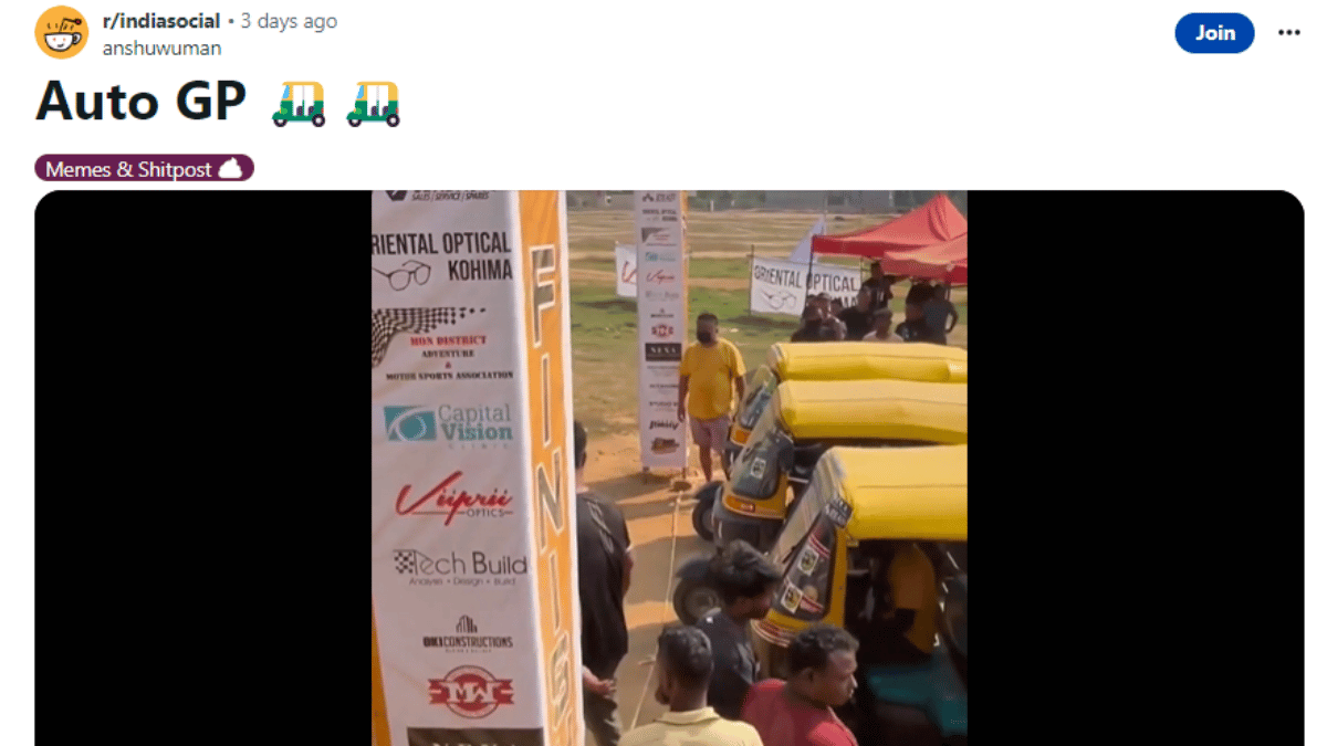 Video Of Auto Rickshaw Race Intrigues Internet. (Source: anshuwuman/ Reddit)