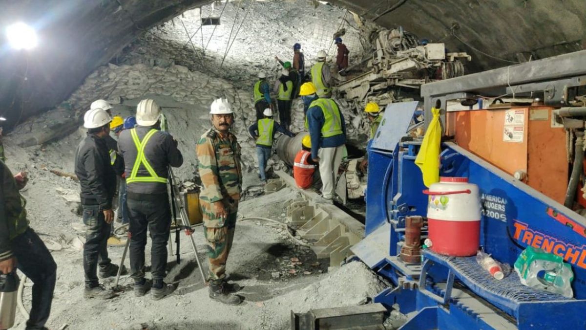 Uttarakhand Tunnel Collapse Rescue Operation Put On Hold Again Due To