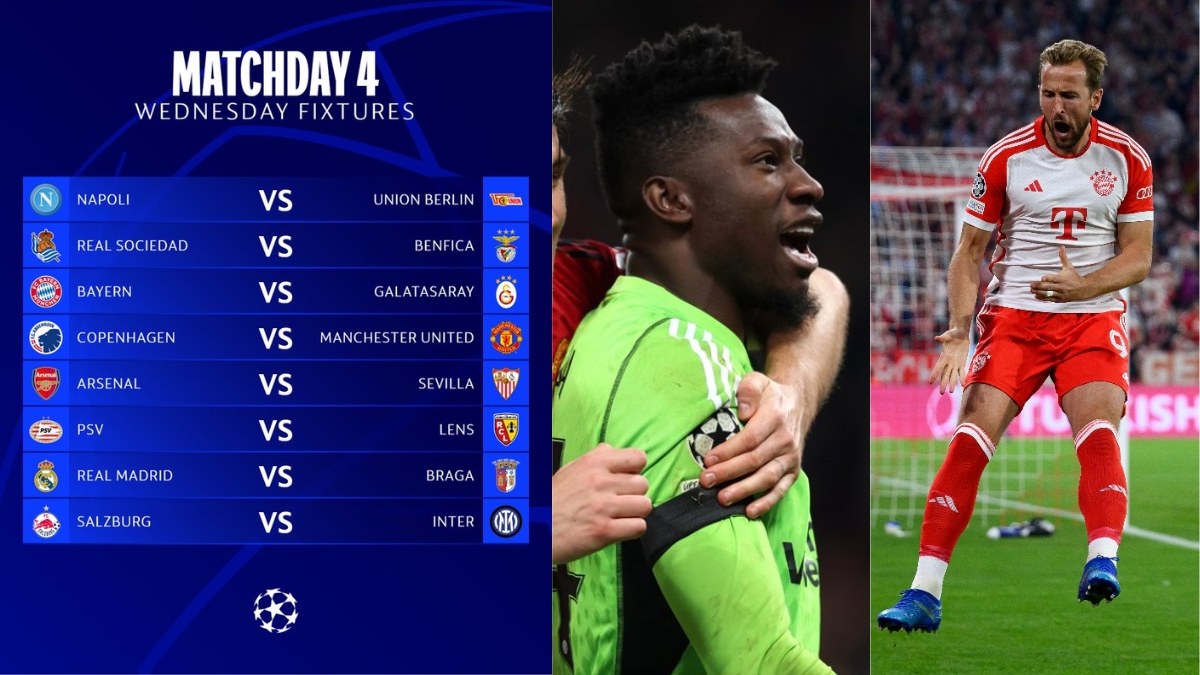 UEFA Champions League Matchday 4 Live Streaming Manchester United, Real Madrid, Inter Milan And Arsenal Return To Action; Check Tonights Full Match Card and Live Streaming Details