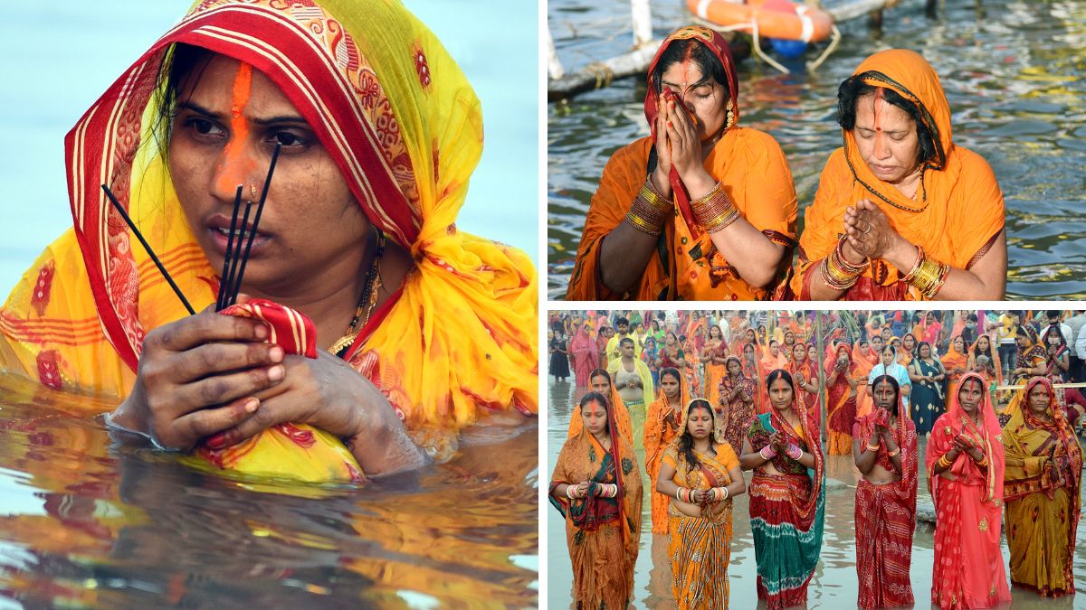 chhath-puja-2023-delhi-govt-gears-up-for-grand-festival-over-1000-yamuna-ghats-cleaned-light-tent-and-sound-lalai-chhath-special-trains-2023-details