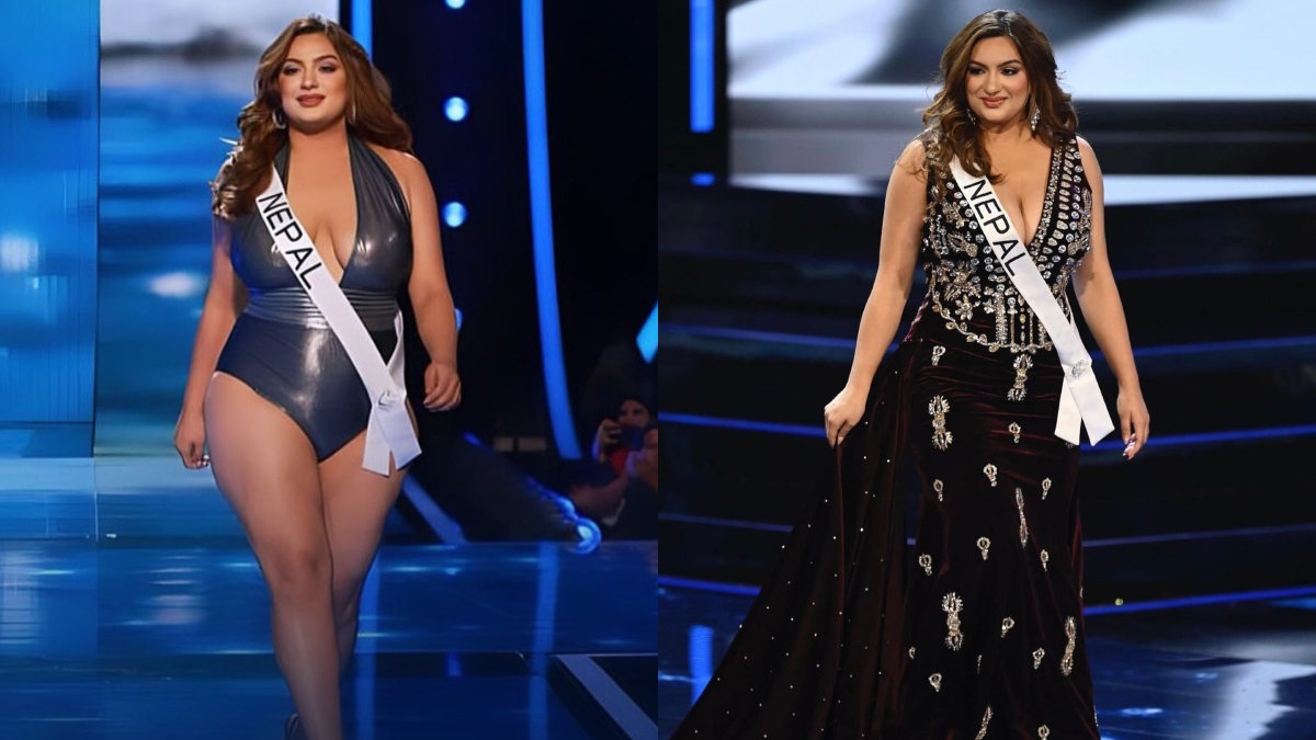 Miss Universe 2023 Miss Nepal Jane Dipika Garrett Slays In Monokini
