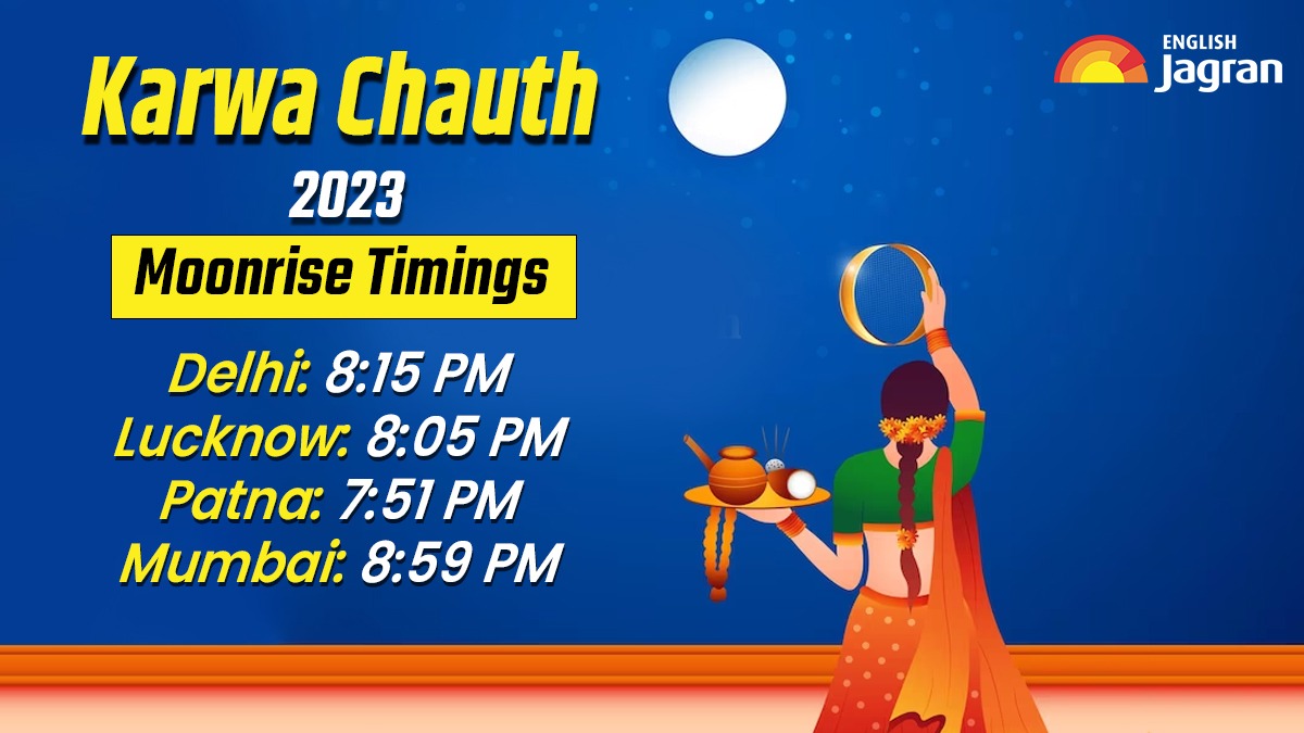 Karwa Chauth 2023 Moon Rise Time Check Timings For Moonrise In Delhi