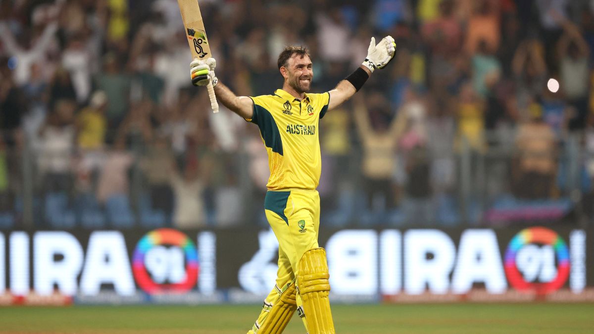 AFG vs AUS Glenn Maxwell Smashes Incredible Double Century Against