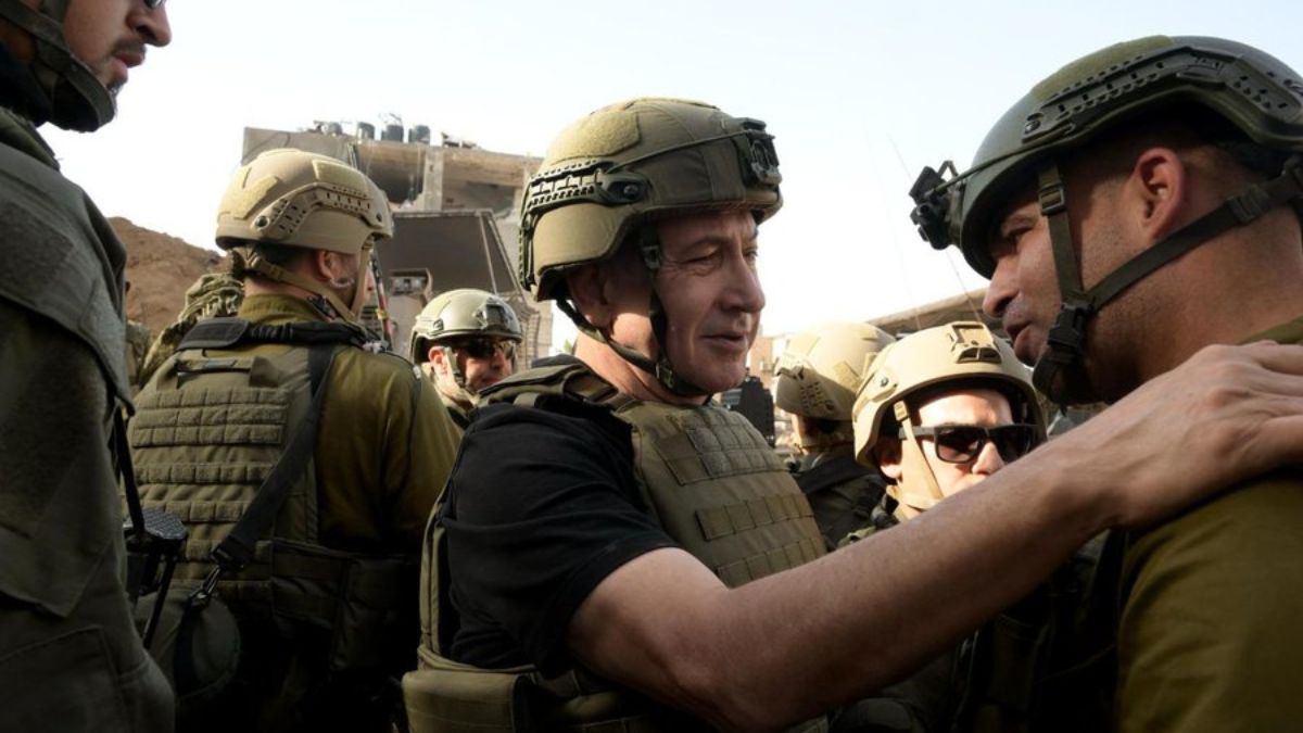 Israel Pm Netanyahu Meets Troops Inside Gaza Strip Hamas Says 17 Hostages Released On Day 3 Of 