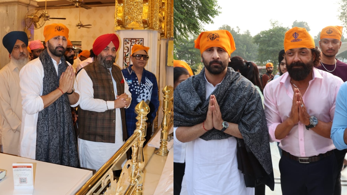 Ranbir Kapoor and Bobby Deol seek blessings