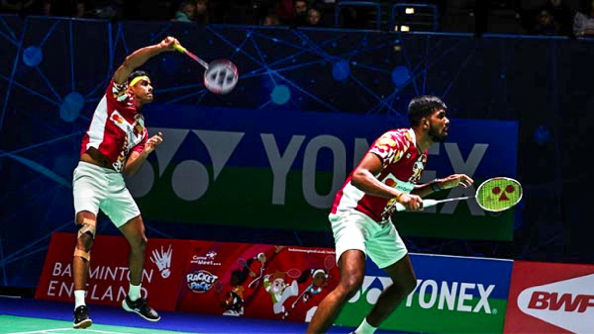 China Masters Badminton Duo Satwiksairaj Rankireddy, Chirag Shetty