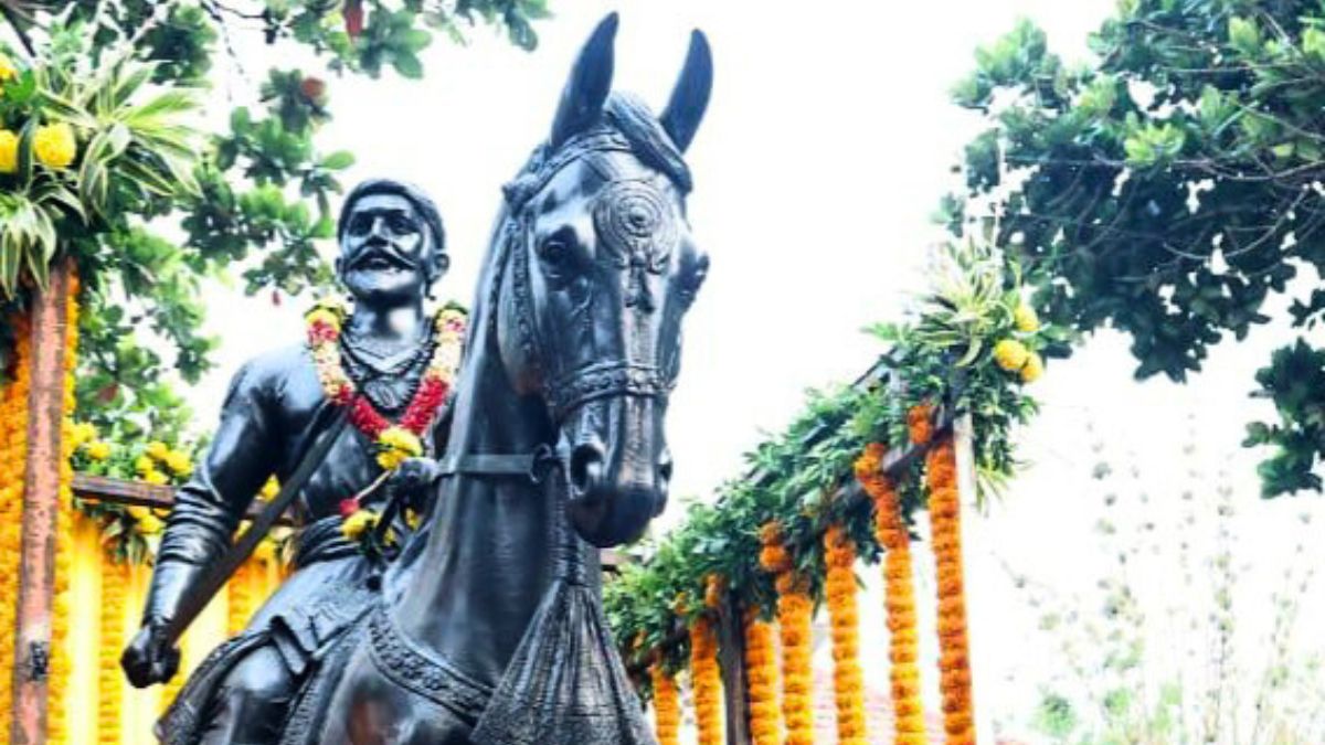 Chhatrapati Shivaji's Statue Unveiled In JK's Kupwara Near LoC; L-G ...