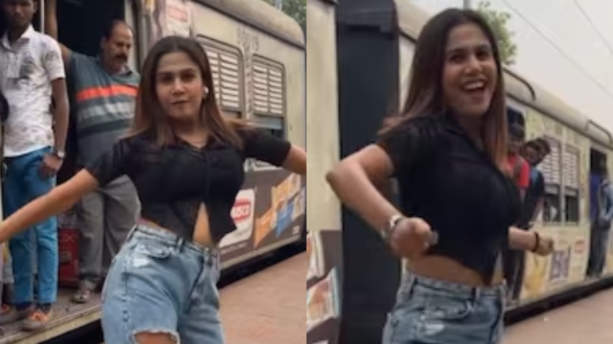 not-inside-metro-woman-dancing-to-tu-cheez-badi-hai-mast-on-railway-platform-pisses-netizens-off