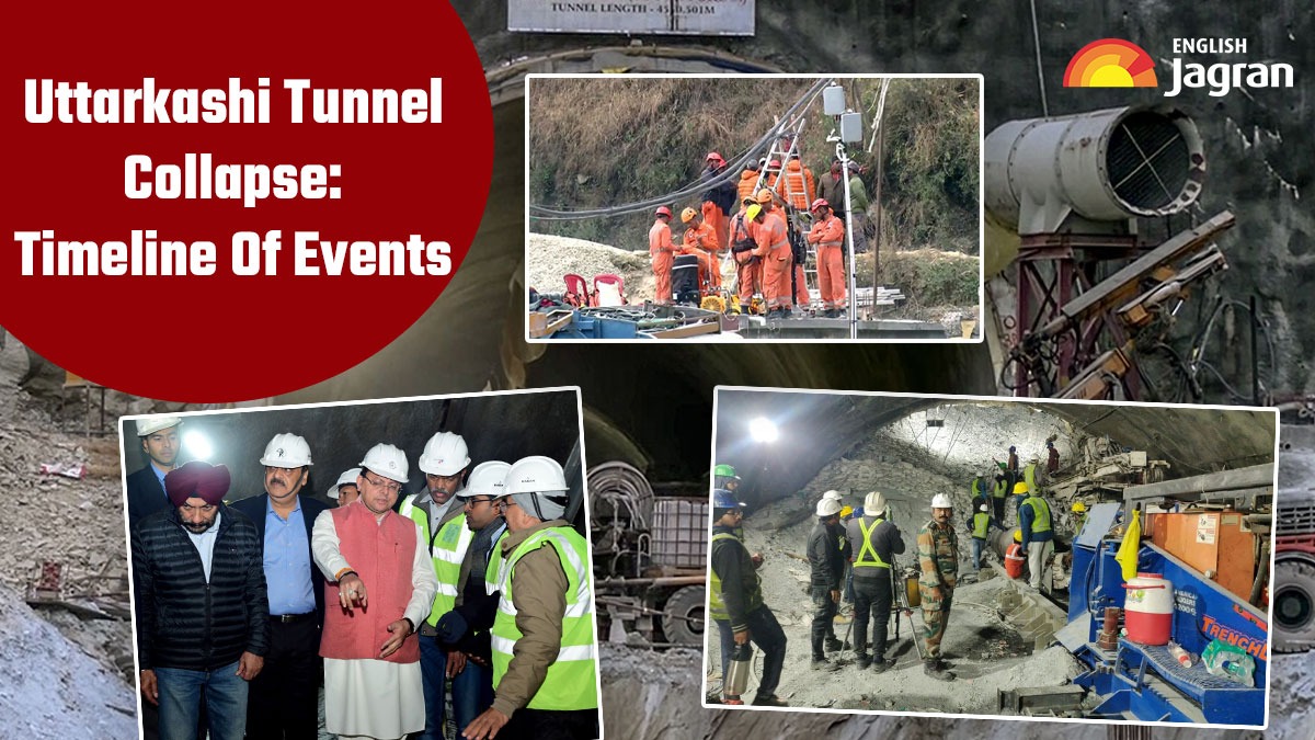 Uttarkashi Tunnel Nightmare Ends As 41 Trapped Workers Rescued After 16 ...