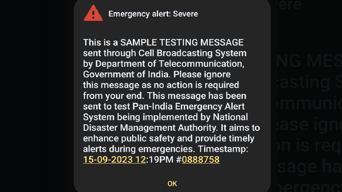 Emergency Alert System Tested In Tamil Nadu, Puducherry Know About