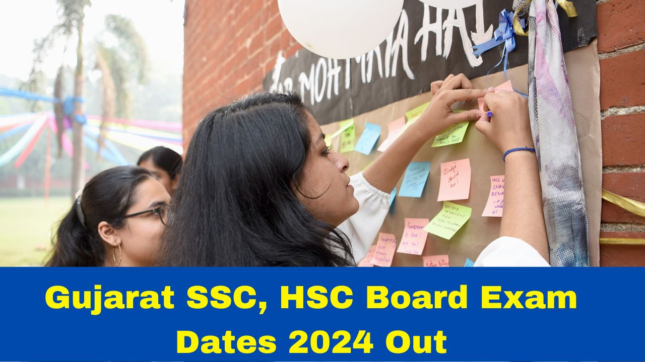 Gujarat SSC, HSC Board Exam Dates 2024 Out At Check Schedule Here