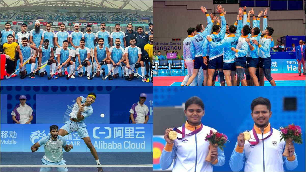 Asian Games 2023, India's Complete Medal Tally Gold, Silver And Bronze