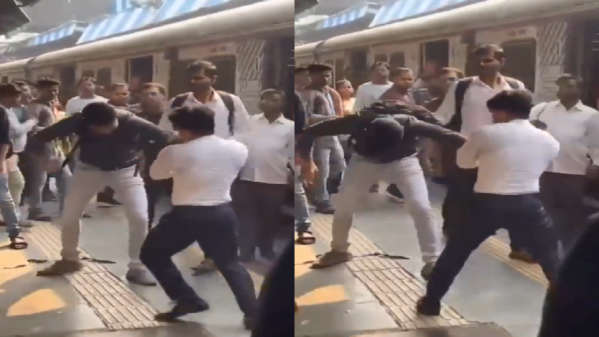 viral-video-man-brutally-punches-and-kicks-another-passenger-outside-mumbai-local-train-netizens-call-it-one-sided-brawl