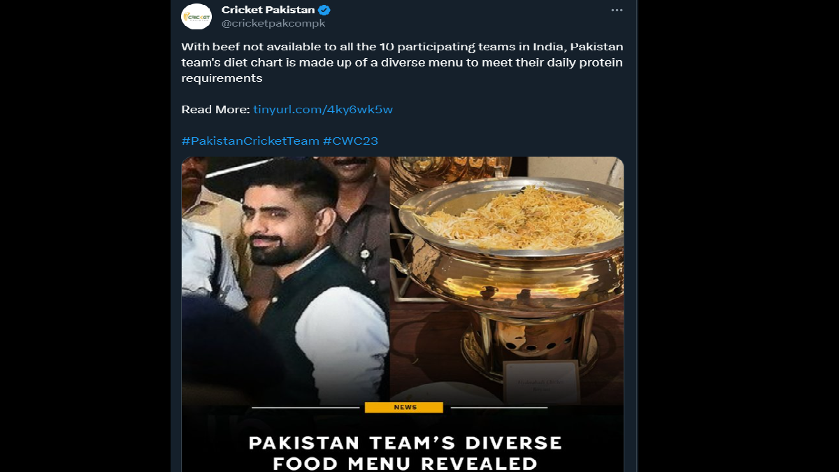 ICC Cricket World Cup 2023. (Source: Cricket Pakistan)