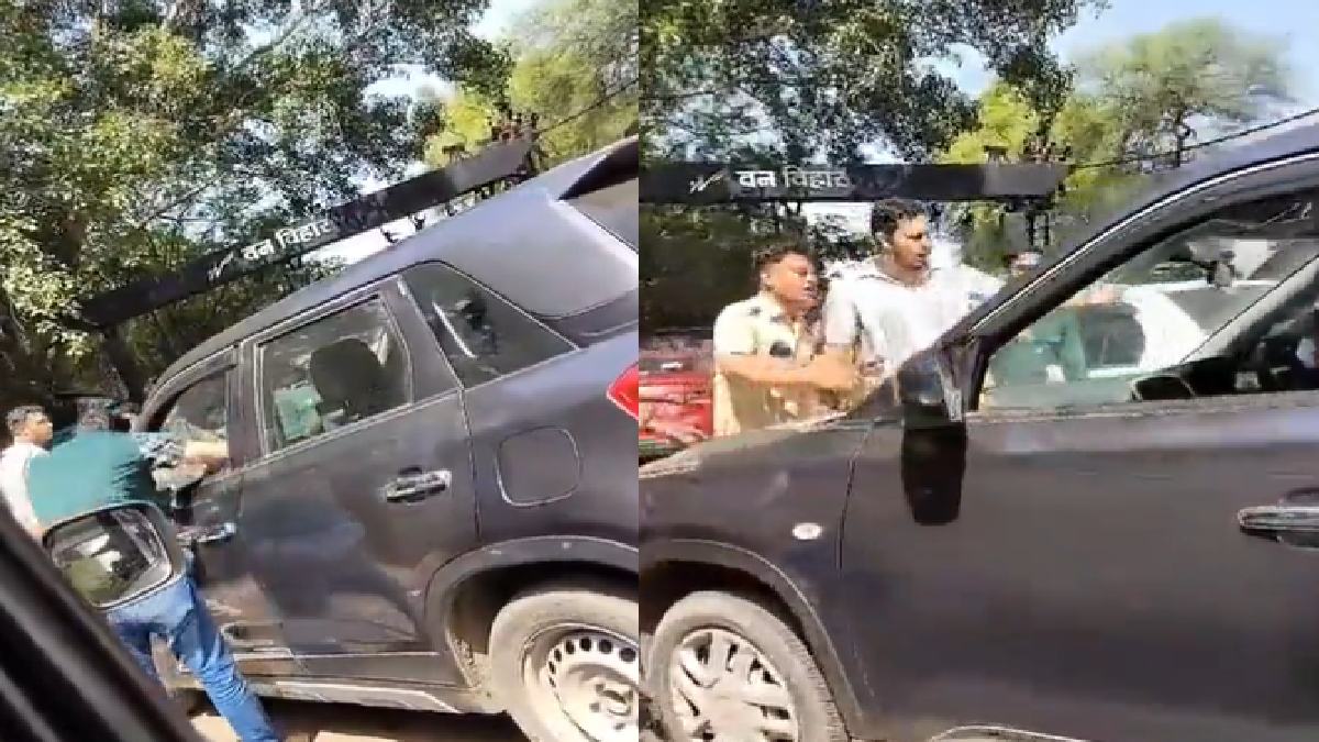 Viral Video: ‘Daba Dijiye Humein’, Police Officer Tells Woman Driver ...