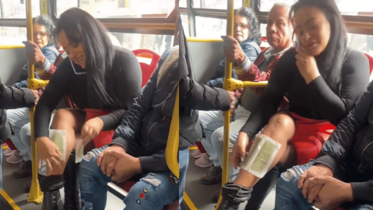 viral-video-woman-waxes-legs-on-jam-packed-bus-desi-netizens-compare-it-with-delhi-metro-incidents-watch