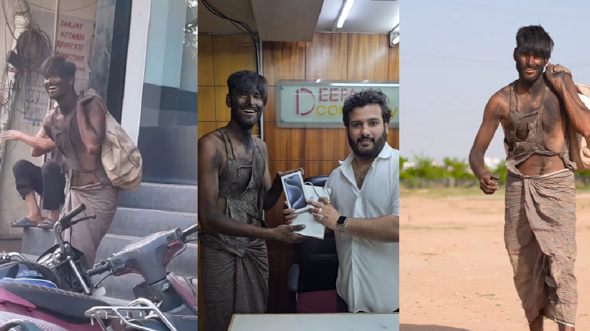 man-dressed-as-beggar-buys-iphone-15-watch-how-the-shopkeeper-reacted-watch-viral-video