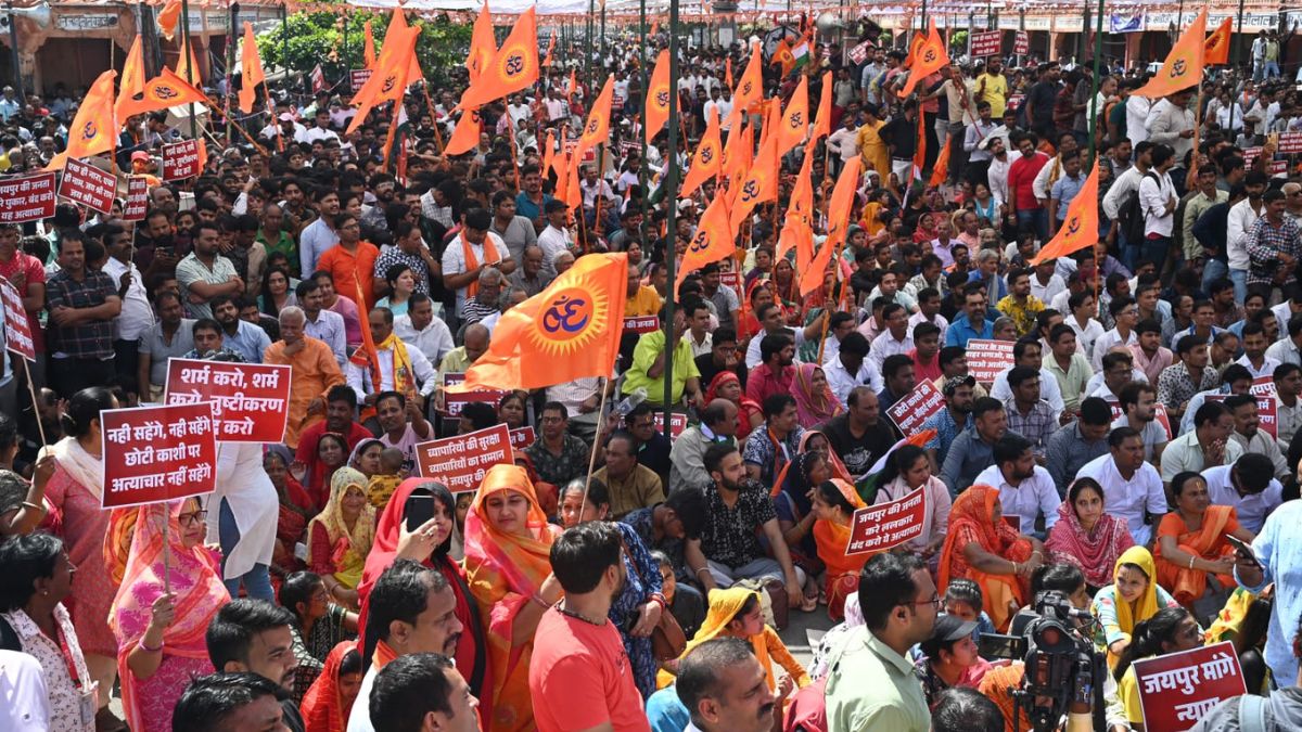 Rajasthan: Massive Protest In Jaipur Over Road Rage Incident ...