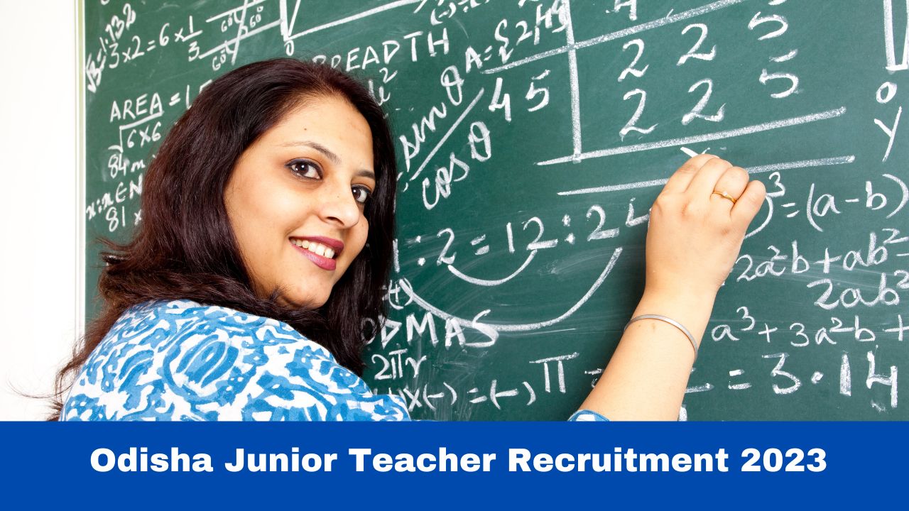 Odisha Junior Teacher Recruitment 2023 Last Chance To Apply For 20 000 Vacancies Details Here Odisha Junior Teacher Recruitment 2023 Last Chance To Apply For 20 000 Vacancies Details Here