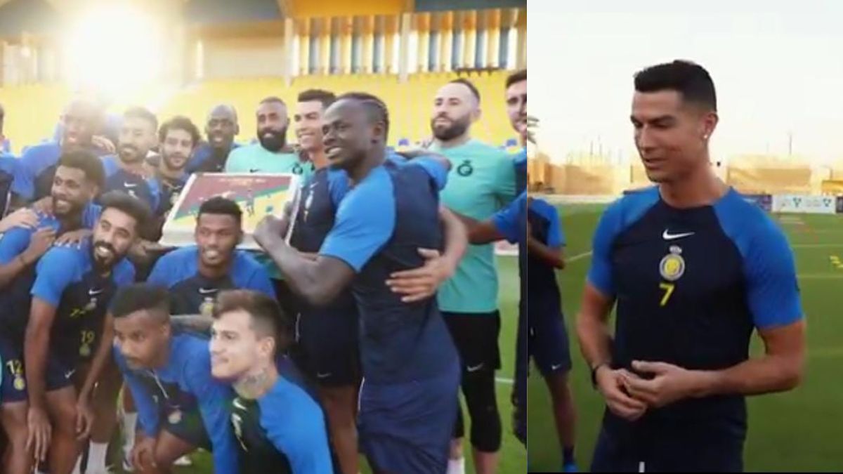 Cristiano Ronaldo Receives Special Welcome From Al Nassr Teammates On Return To Training After 4940