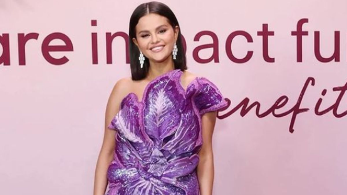 Selena Gomez Stuns Fans In Custom Rahul Mishra’s Purple Dress With Hand ...