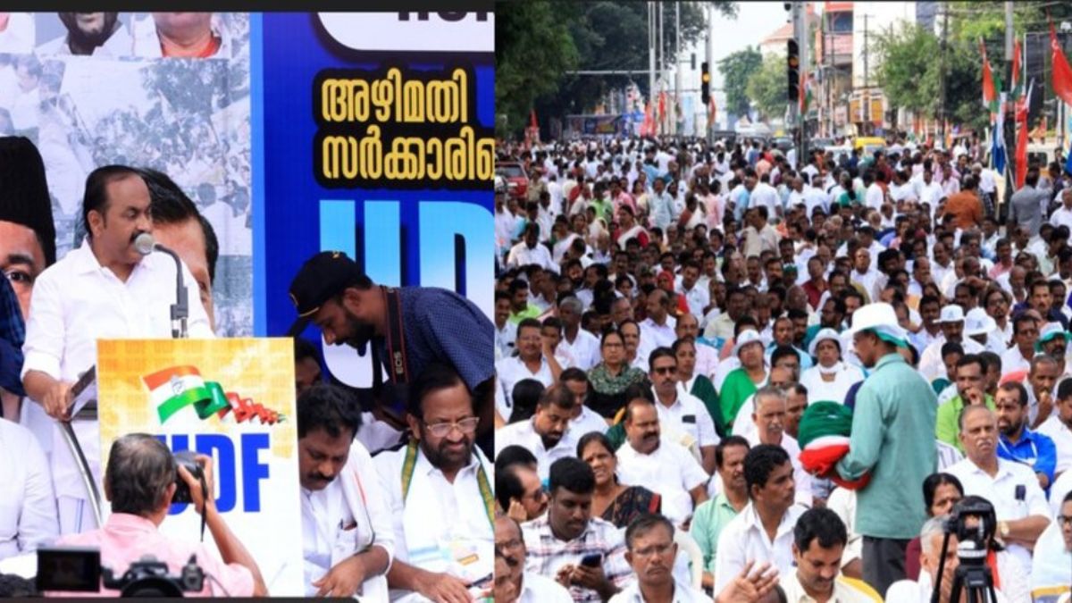 Kerala: UDF Lays Siege To Secretariat, Alleges Corruption ...