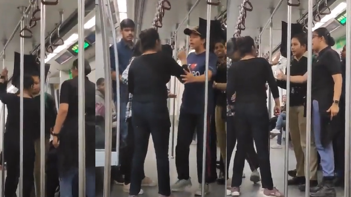 delhi-metro-badiya-ladai-hai-netizens-react-to-two-women-fighting-on-board-public-transport-watch-viral-video