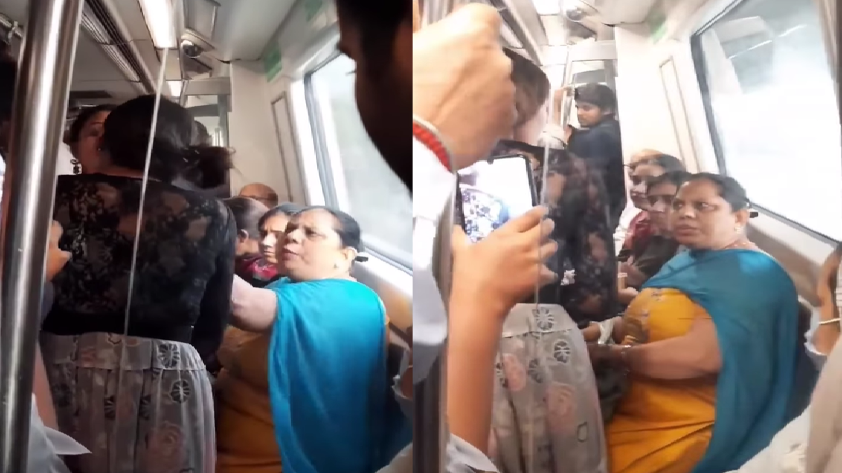 hot-on-cam-itna-marungi-two-women-ugly-fight-in-delhi-metro-goes-viral-video