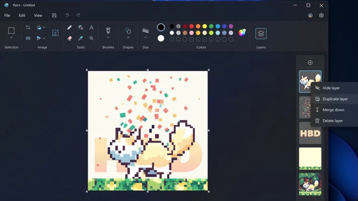 MS Paint will get special features like Photoshop, users will get the best experience